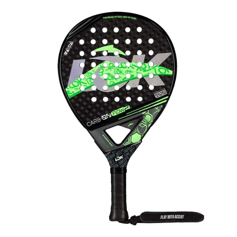 LOK Carb-on Flow Gen 2 2026 Padel Racket - Kings Dr