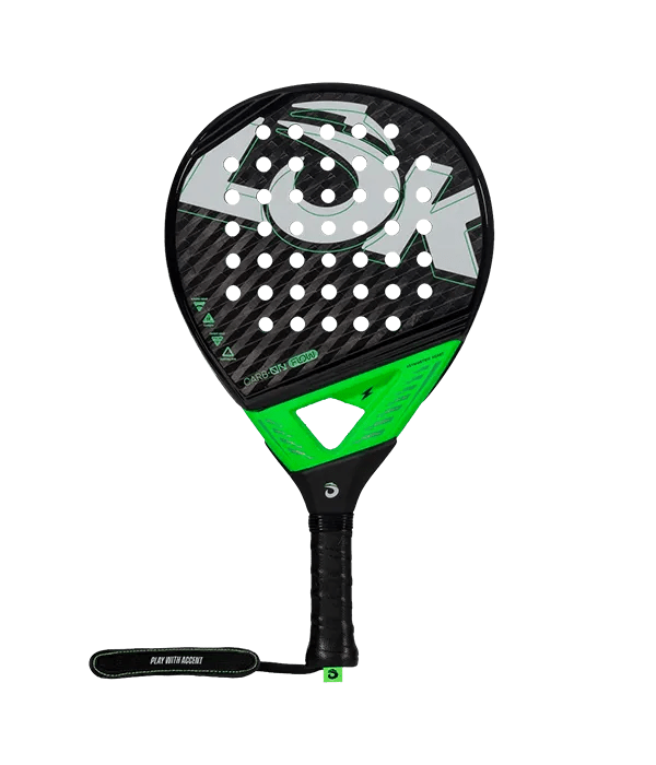 Lok Carb-on Flow Padel Racket - Kings Dr