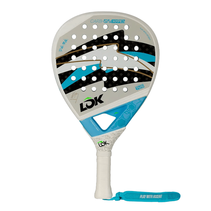 LOK Carb-on Hype Gen 2 2026 FDB Padel Racket - Kings Dr