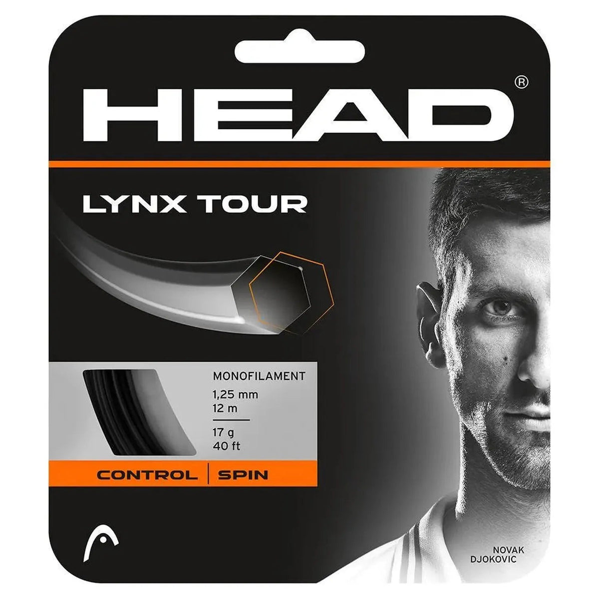 Lynx Tour Tennis String Black - Kings Dr