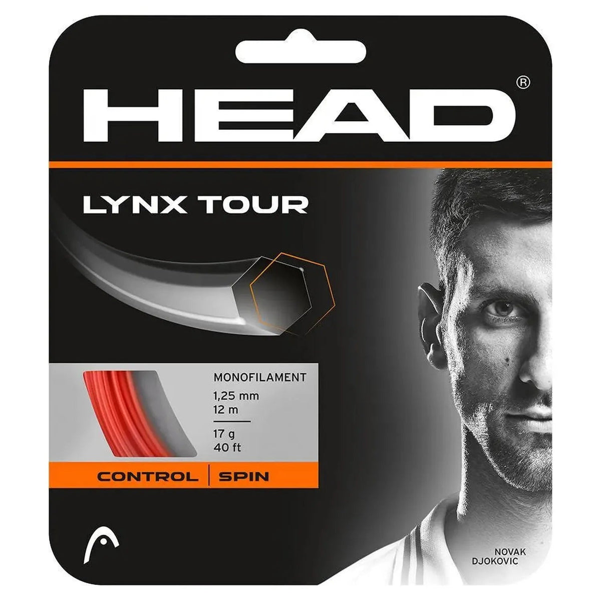 Lynx Tour Tennis String Orange - Kings Dr