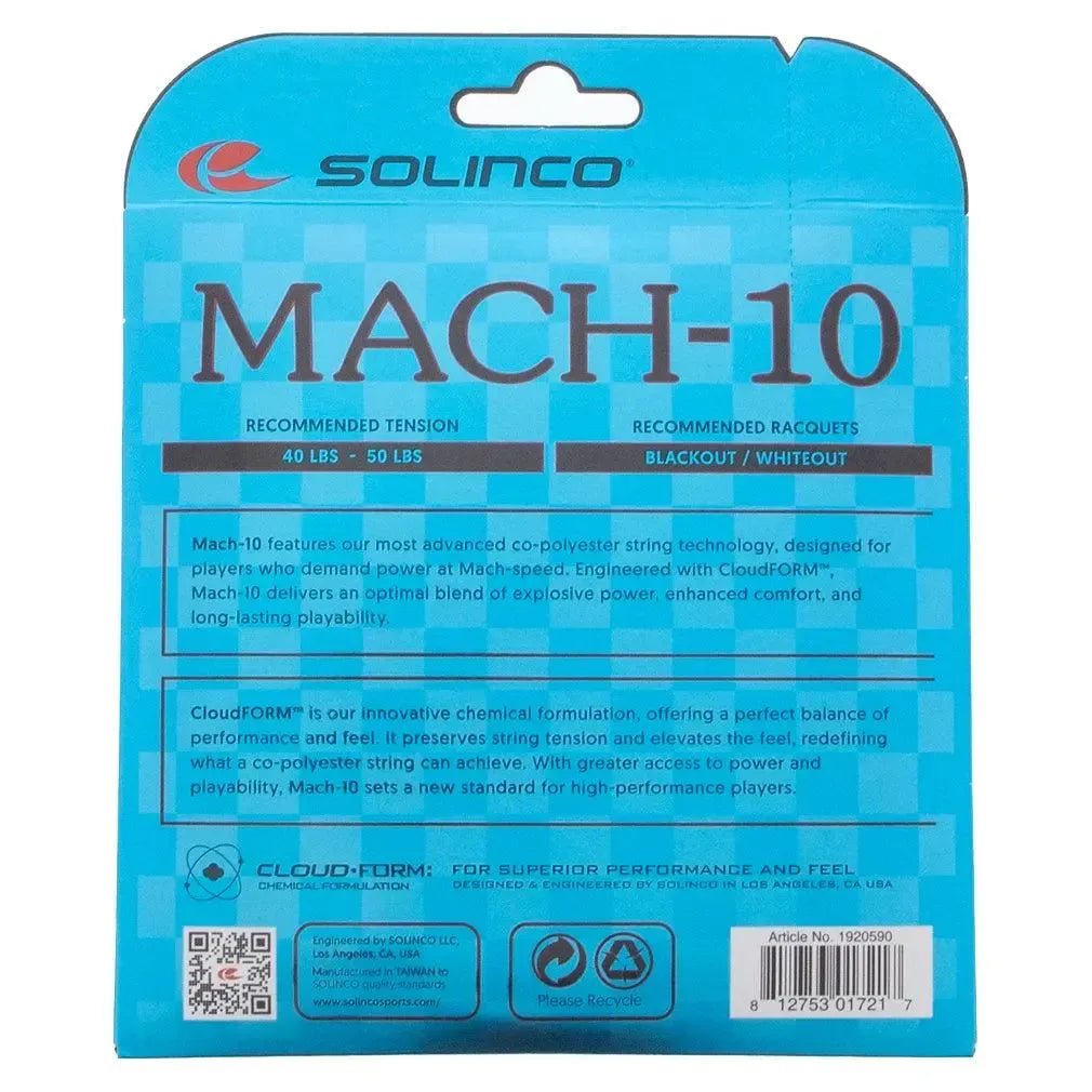 Mach-10 Tennis String - Kings Dr