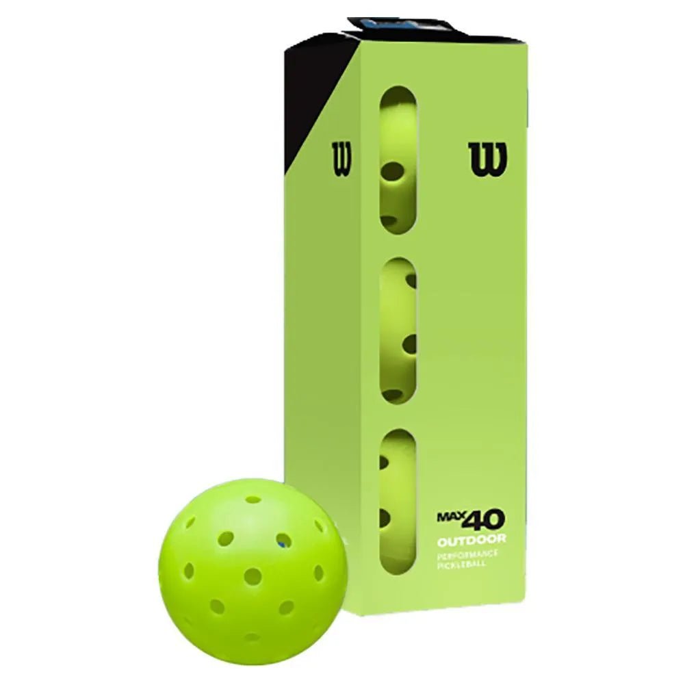 Max 40 Outdoor Pickleball Case No Packaging Green - Kings Dr