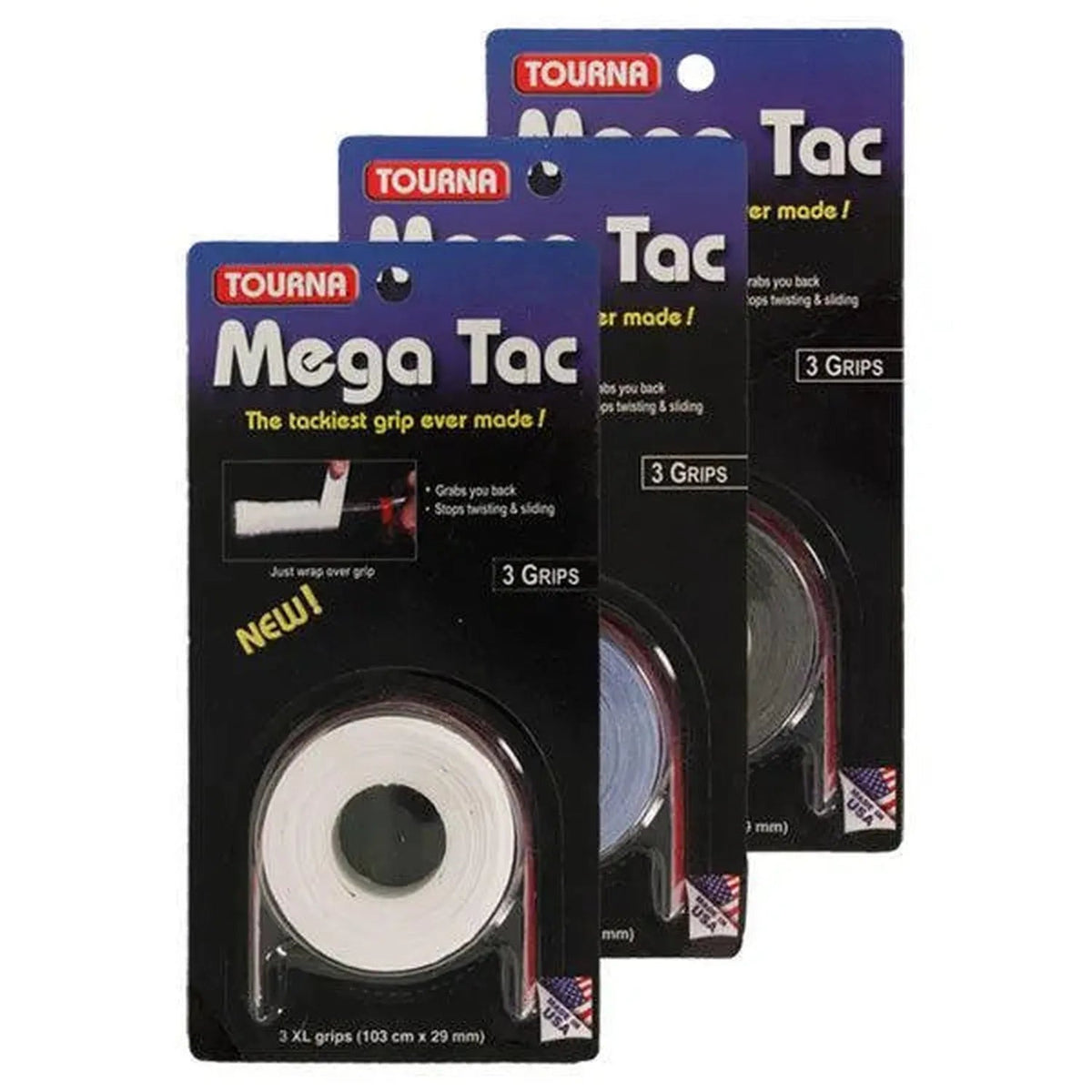 Mega Tac Tennis Overgrip - Kings Dr