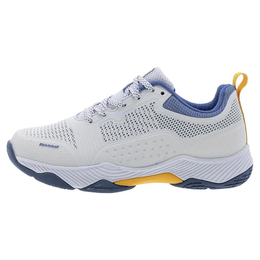 Men's Fresh Shot Santorini Pickleball Shoes Royal and White - Kings Dr