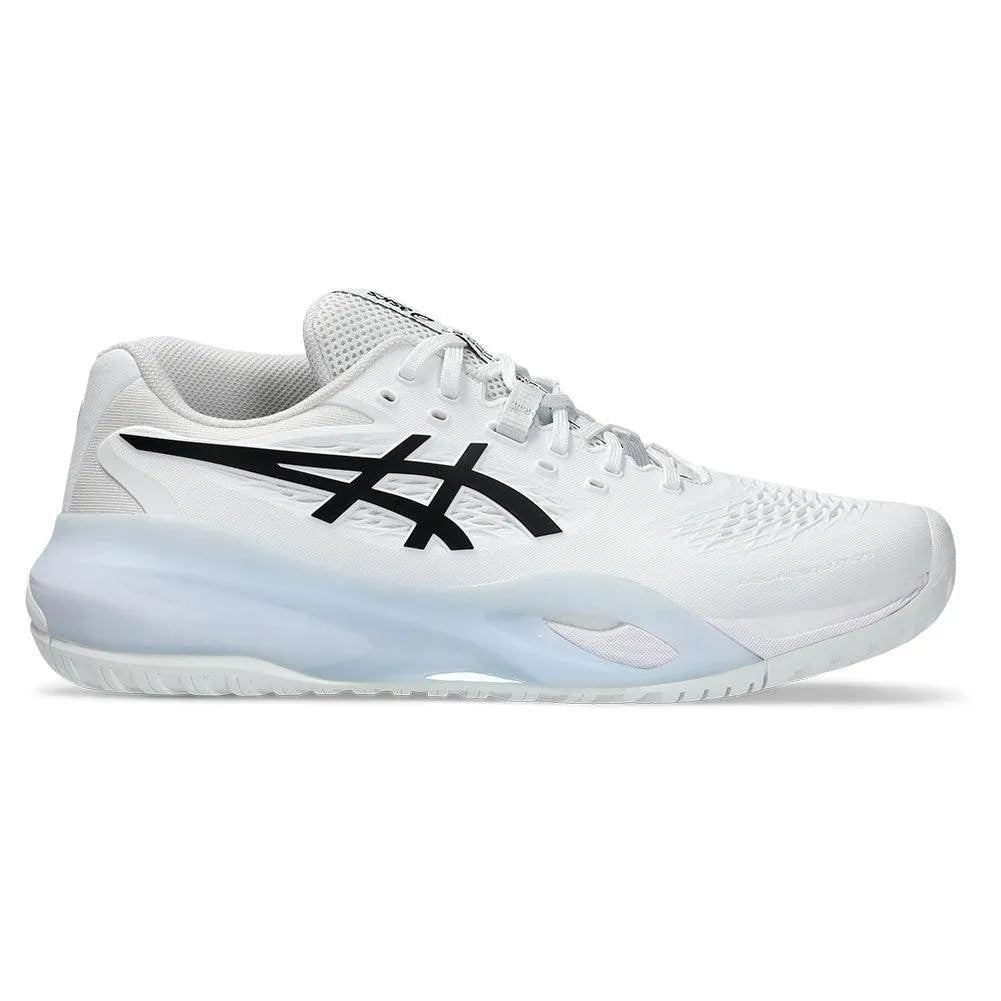 Men's GEL-Resolution X Tennis Shoes White and Black - Kings Dr