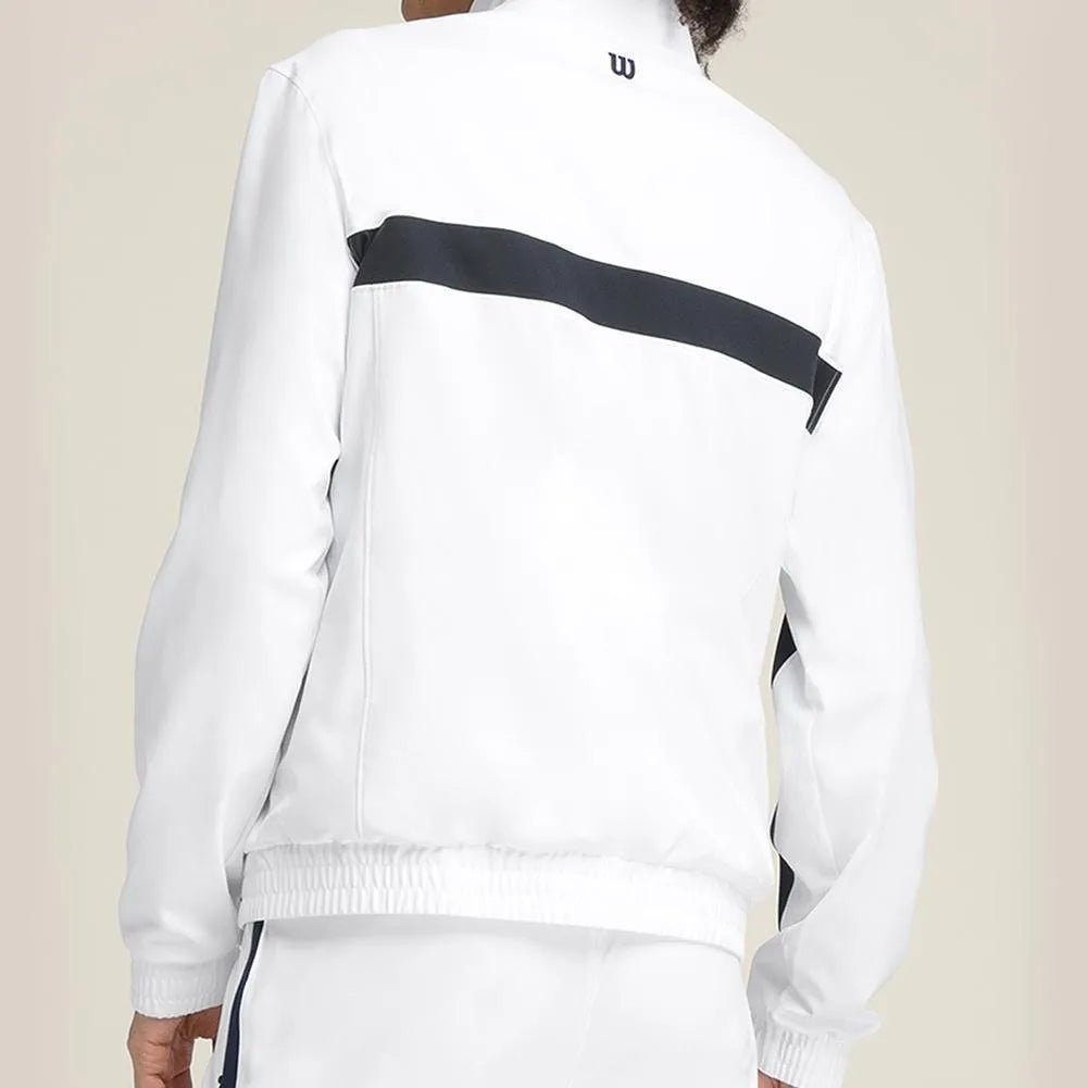 Men's Grand Slam Tennis Jacket Bright White - Kings Dr