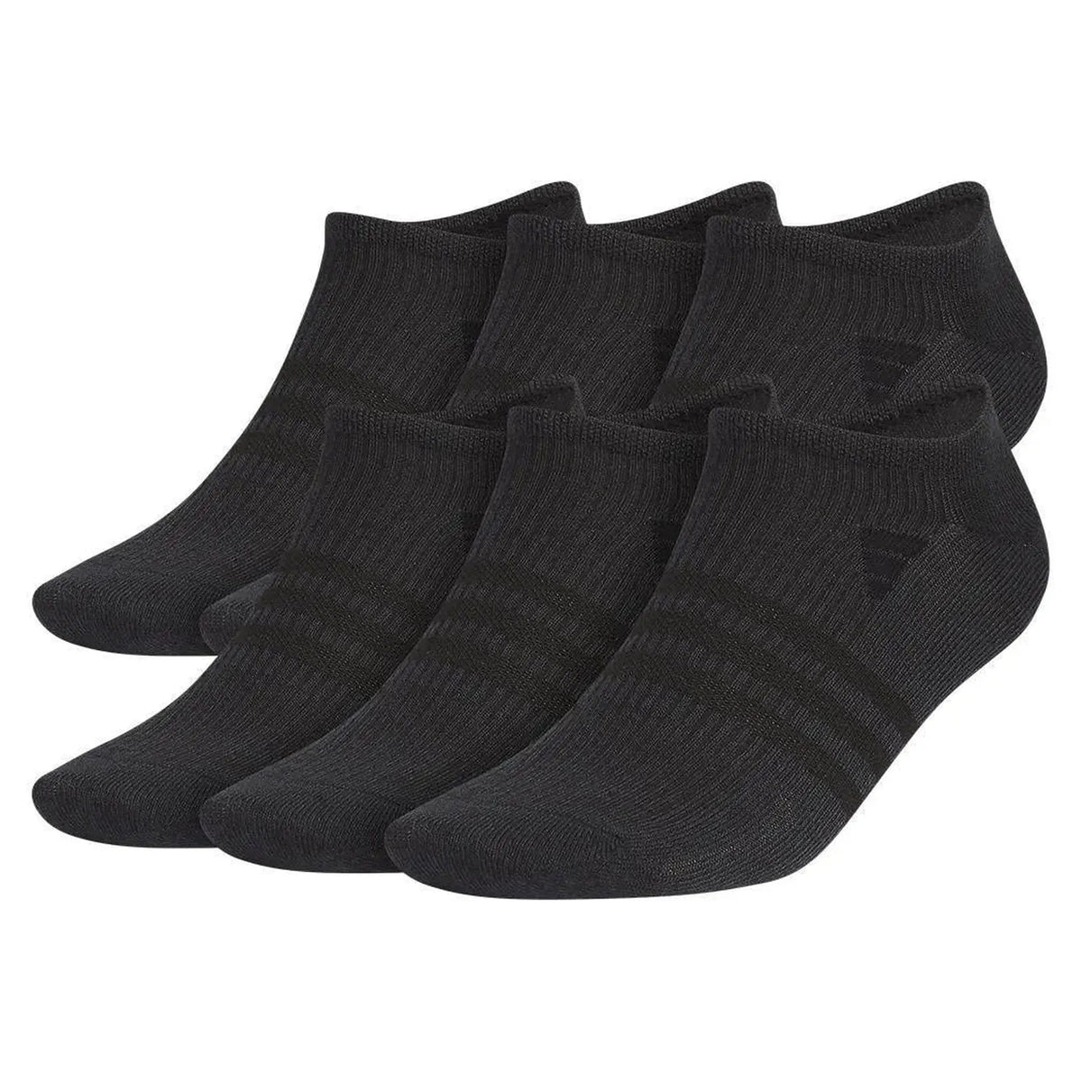 Men's Superlite 3.0 6 Pack No Show Tennis Socks Black and Night Grey - Kings Dr