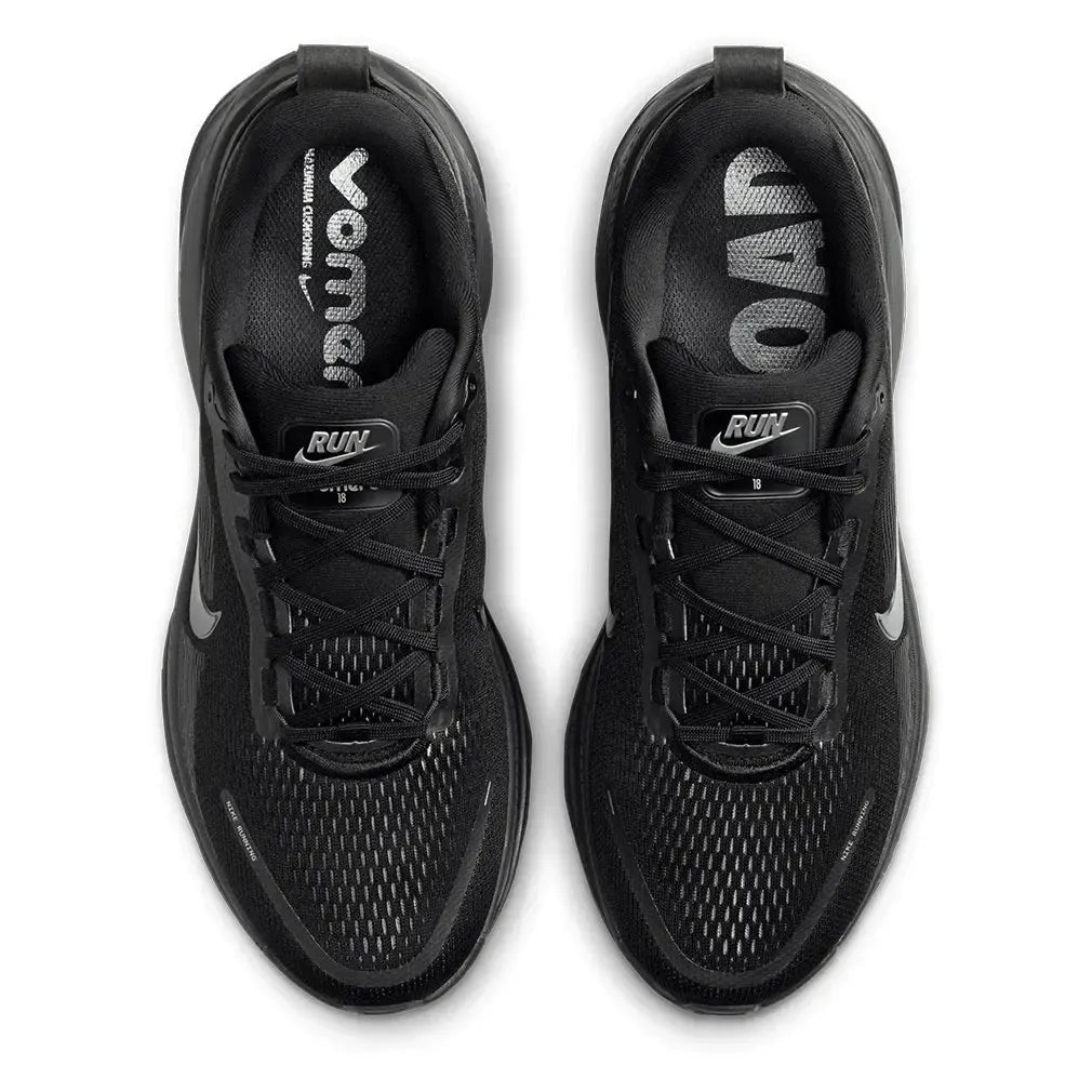 Men's Vomero 18 Running Shoes Black - Kings Dr