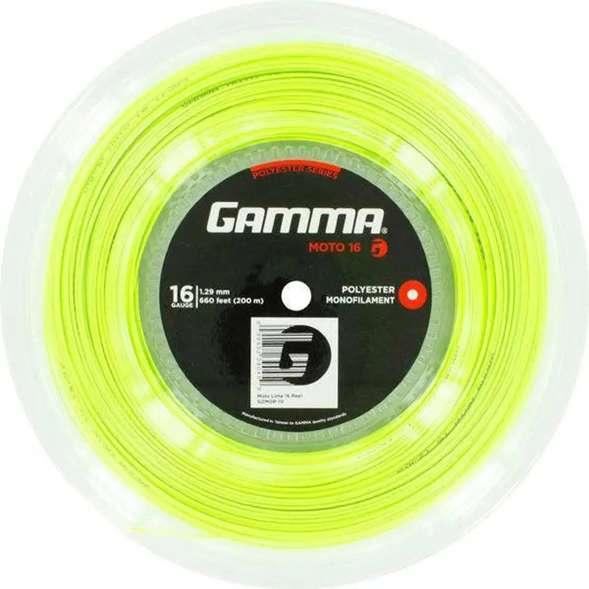 Moto 16G Tennis String Reel Lime - Kings Dr