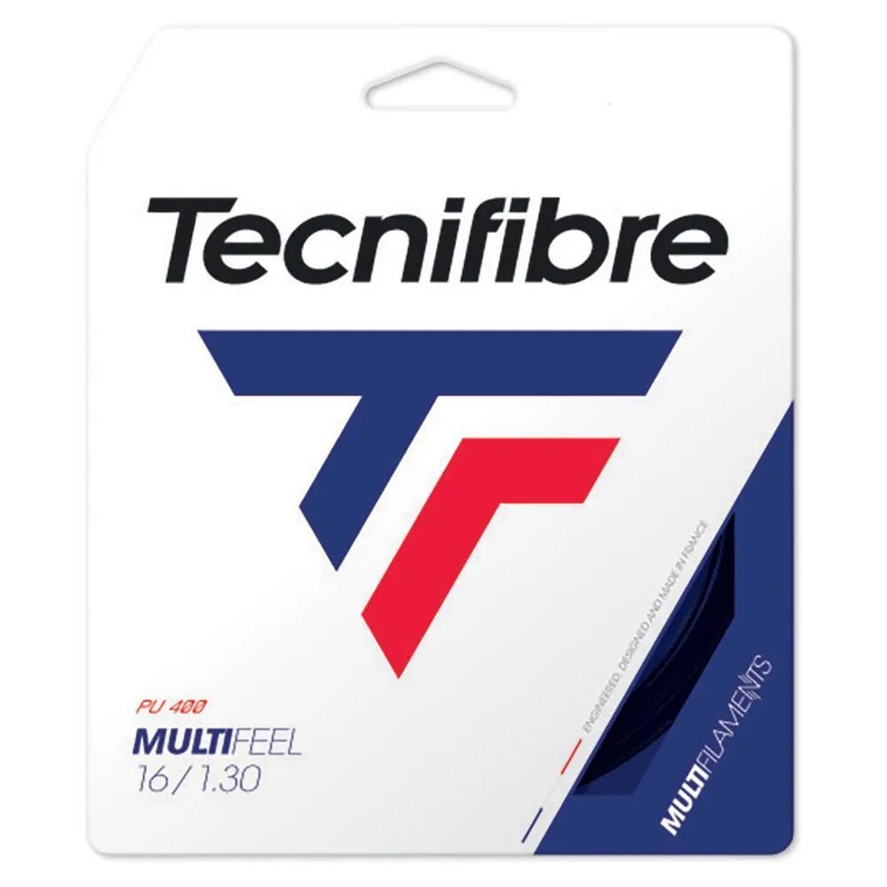 Multi-Feel Tennis String Black - Kings Dr