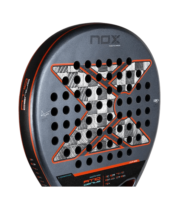 NOX AT10 Genius 18K Alum 2025 Agustín Tapia Padel Racket - Kings Dr