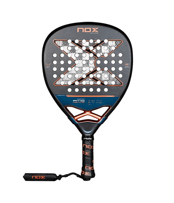 NOX AT10 Genius Attack 18K 2025 Agustín Tapia Padel Racket - Kings Dr