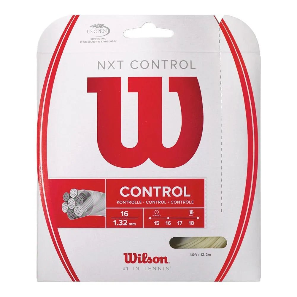 NXT Control 16G Tennis String Natural - Kings Dr