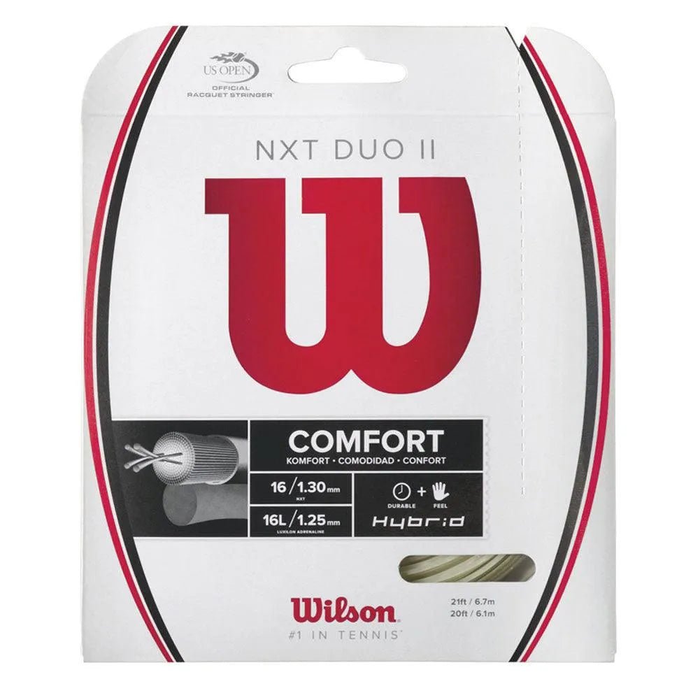 NXT Duo II (NXT 16/Luxilon Adrenaline 125) Tennis String - Kings Dr