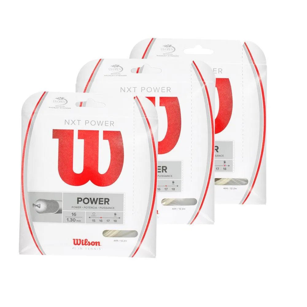 NXT Power Tennis String Natural - Kings Dr
