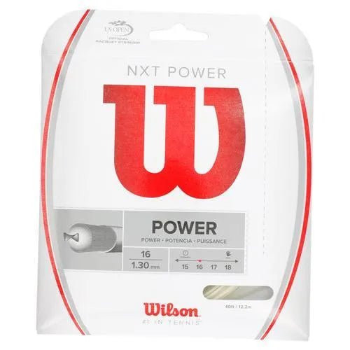NXT Power Tennis String Natural - Kings Dr