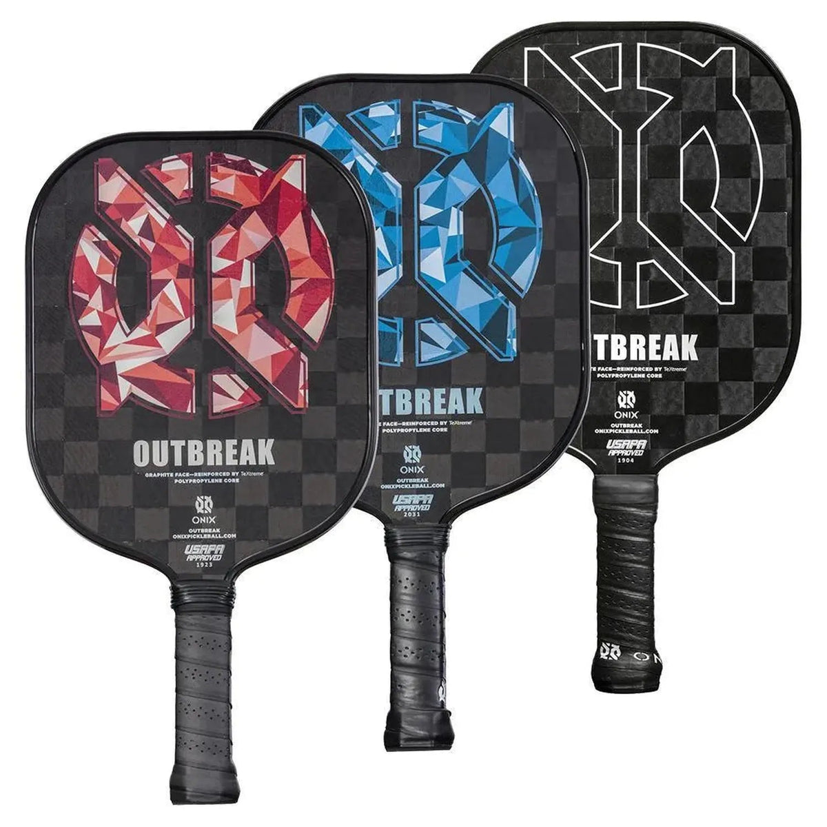 Outbreak Graphite Pickleball Paddle - Kings Dr