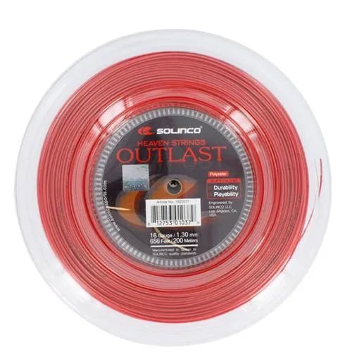 Outlast 16G 1.30MM Reel Tennis String - Kings Dr