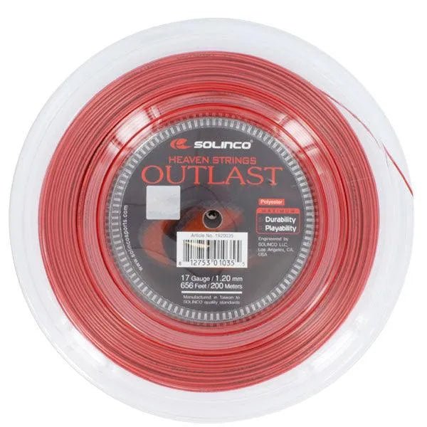 Outlast 17G 1.20MM Reel Tennis String - Kings Dr