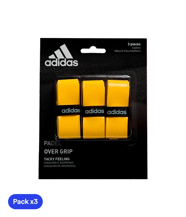 Overgrips Adidas Perforado Amarillo (Pack x3) - Kings Dr