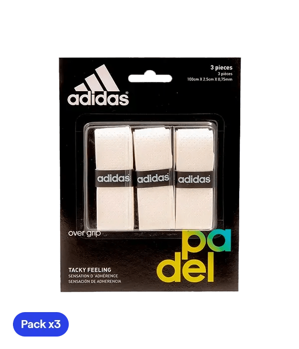 Overgrips Adidas Perforado White (Pack x3) - Kings Dr