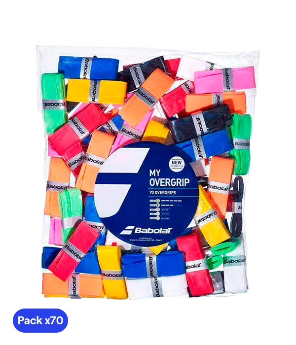 Overgrips Babolat Multicolor (Pack x70) - Kings Dr