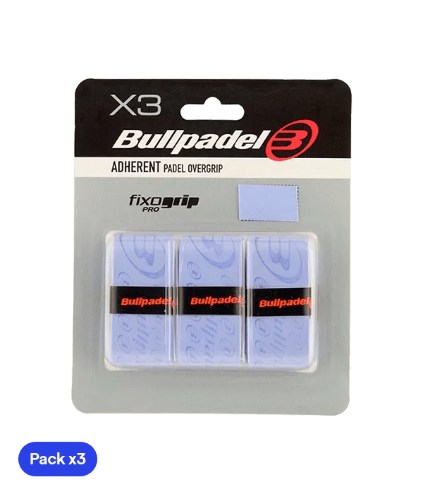 Overgrips Bullpadel GB1202 Adherent Azul Celeste (Pack x3) - Kings Dr