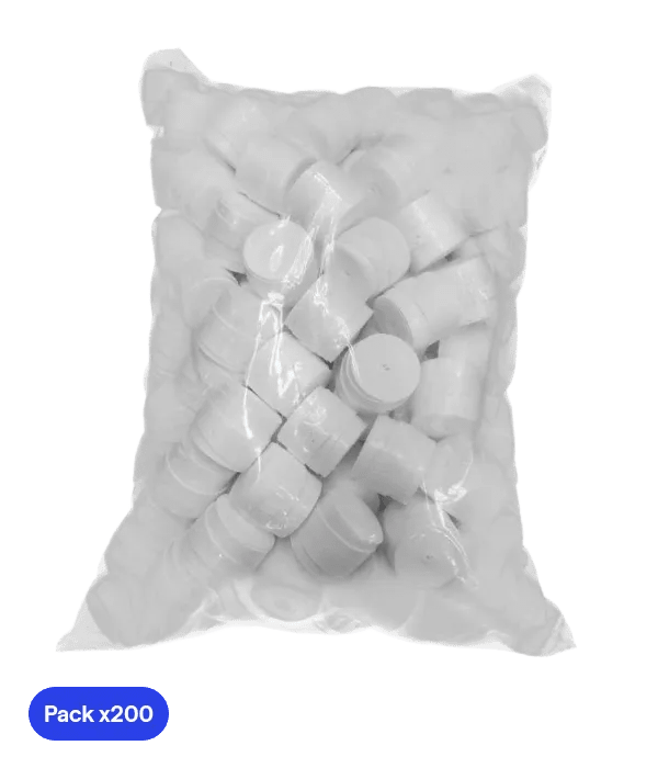 Overgrips HEAD Padel Pro White Perforado (Pack x200) - Kings Dr