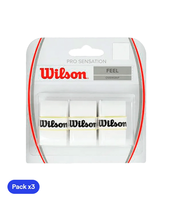 Overgrips Wilson Feel Blancos (Pack x3) - Kings Dr