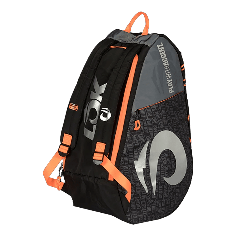 Padel Bag LOK Gen 2 Black/Orange 2026 - Kings Dr