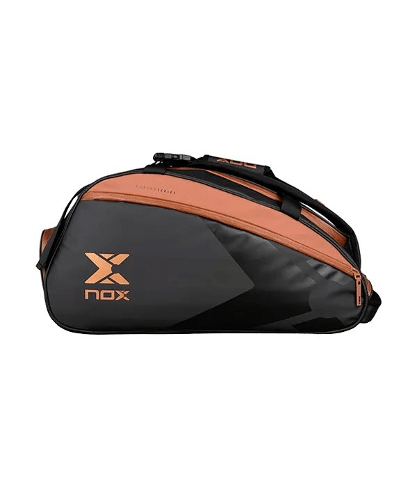 Padel Bag NOX Luxury Open Series Negro/Marrón - Kings Dr