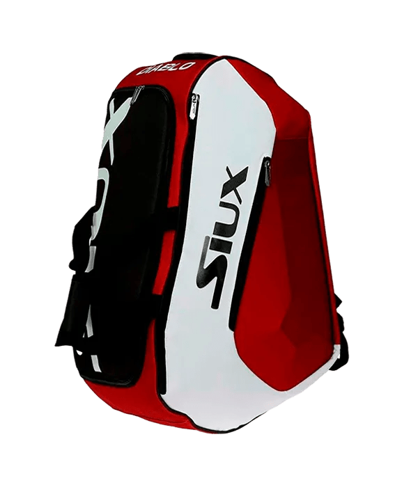 Padel Bag Siux Diablo Sanyo Blanco/Granate 2025 - Kings Dr