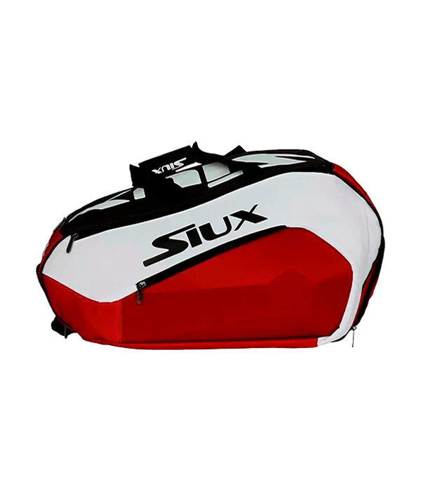 Padel Bag Siux Diablo Sanyo Blanco/Granate 2025 - Kings Dr