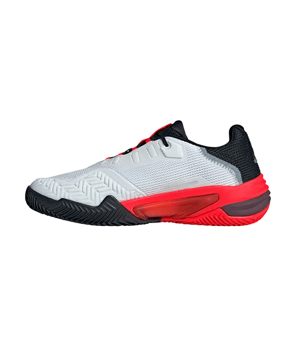 Padel Shoes Adidas Barricade 13 CL Blanco/Rojo - Kings Dr