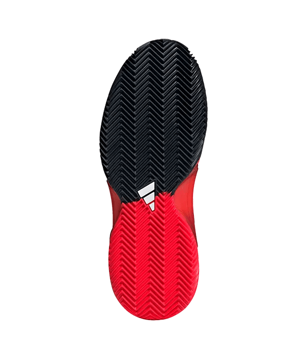 Padel Shoes Adidas Barricade 13 CL Blanco/Rojo - Kings Dr