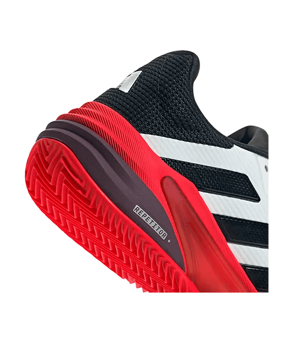 Padel Shoes Adidas Barricade 13 CL Blanco/Rojo - Kings Dr