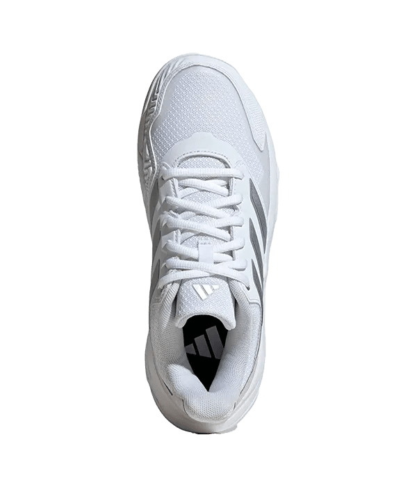 Padel Shoes Adidas CourtJam Control 3 CL Mujer Blanco/Gris 2025 - Kings Dr