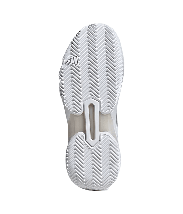 Padel Shoes Adidas CourtJam Control 3 CL Mujer Blanco/Gris 2025 - Kings Dr