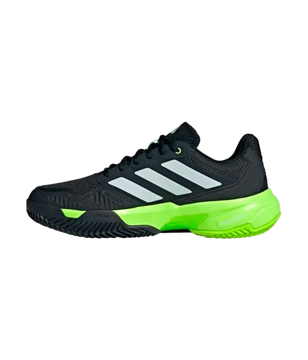 Padel Shoes Adidas CourtJam Control 3 Clay Negro/Amarillo Limon 2025 - Kings Dr