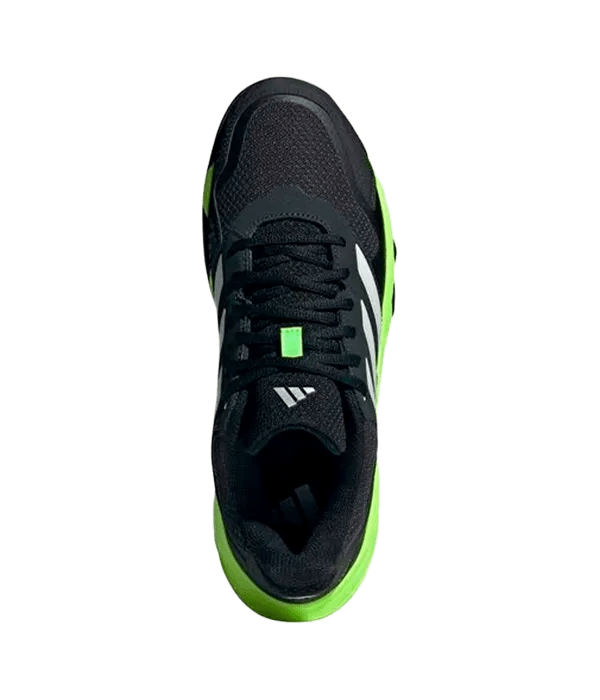 Padel Shoes Adidas CourtJam Control 3 Clay Negro/Amarillo Limon 2025 - Kings Dr