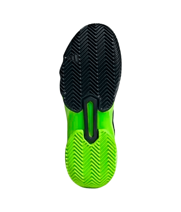 Padel Shoes Adidas CourtJam Control 3 Clay Negro/Amarillo Limon 2025 - Kings Dr