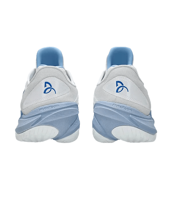 Padel Shoes Asics Court FF 3 Novak Clay White/Tuna Blue - Kings Dr