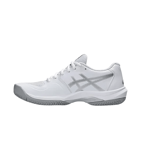 Padel Shoes Asics Game FF Clay/Oc Mujer White/Pure Silver 2025 - Kings Dr