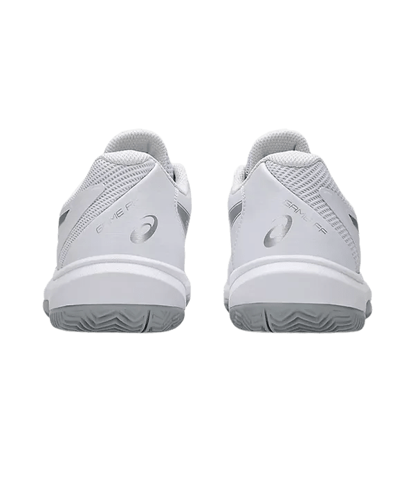 Padel Shoes Asics Game FF Clay/Oc Mujer White/Pure Silver 2025 - Kings Dr