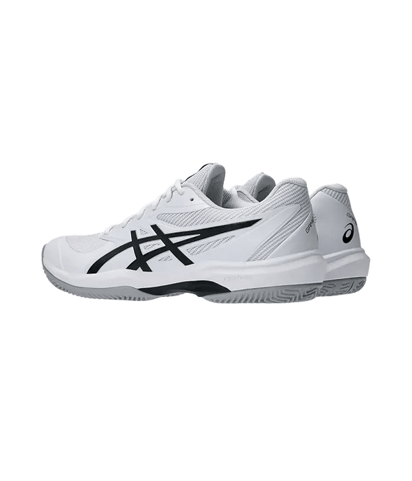 Padel Shoes Asics Game FF Clay/OC White/Black - Kings Dr