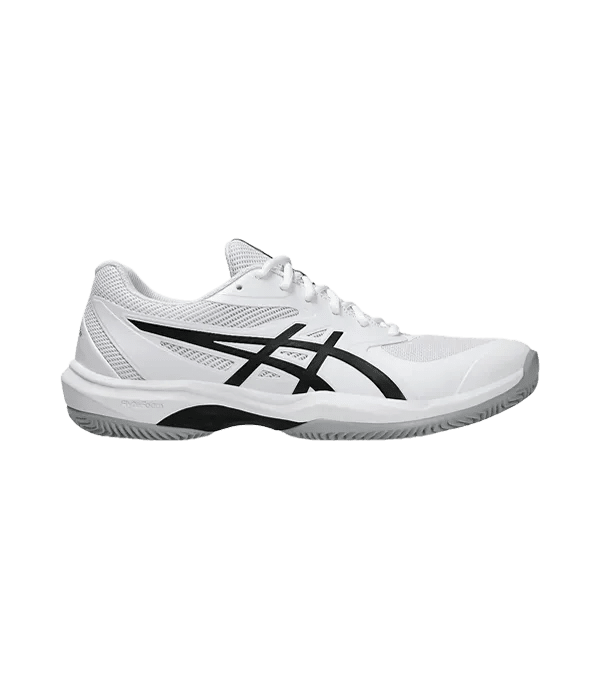 Padel Shoes Asics Game FF Clay/OC White/Black - Kings Dr
