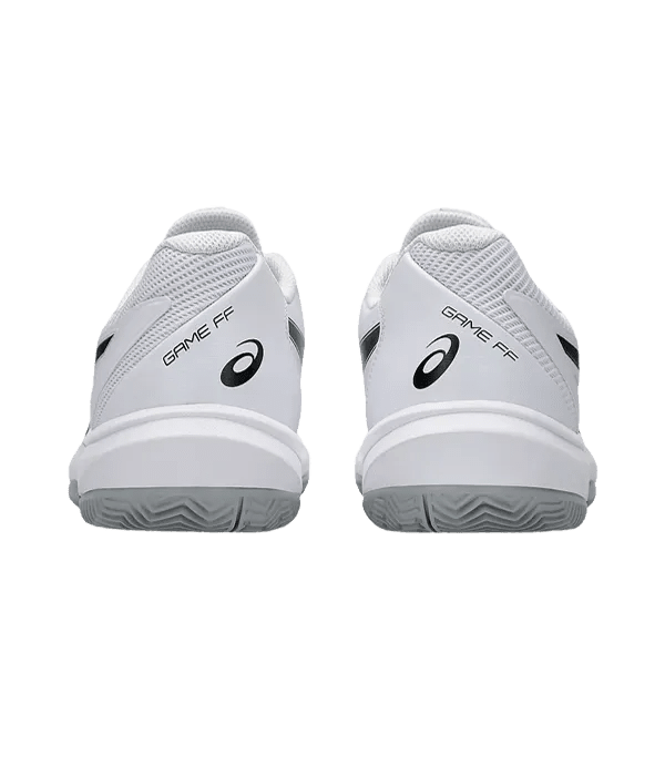 Padel Shoes Asics Game FF Clay/OC White/Black - Kings Dr