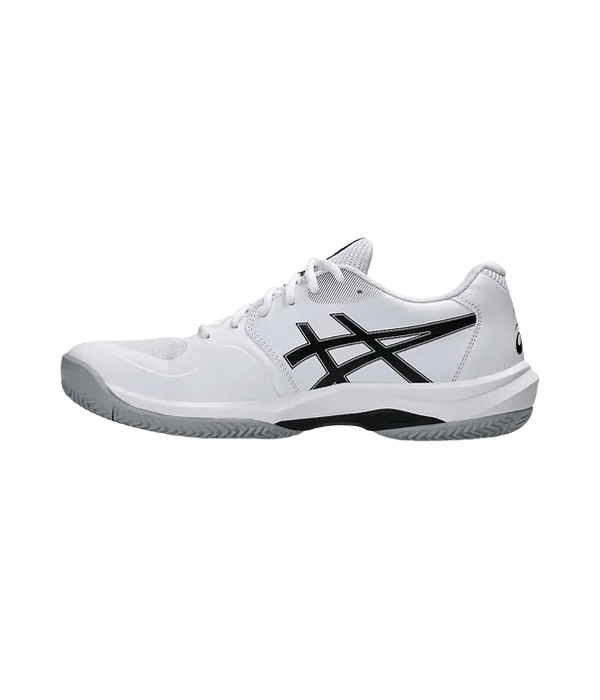 Padel Shoes Asics Game FF Clay/OC White/Black - Kings Dr