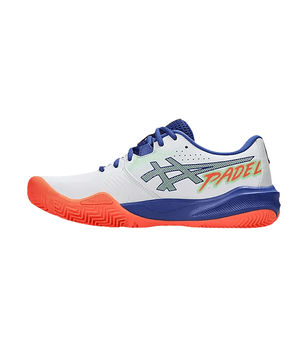 Padel Shoes Asics Gel-Challenger 15 Padel White/Vivid Coral 2025 - Kings Dr